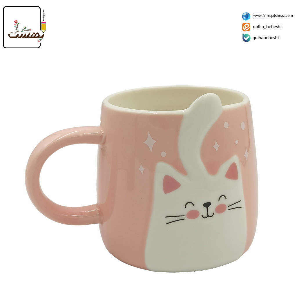 1 ماگ گربه دم دار