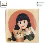 دفتر فانتزی خشتی 15*15 بی خط فصل پرواز