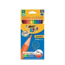 مداد رنگی بیک جعبه فلزی ( 12 و 18 رنگ ) -Bic Evolution