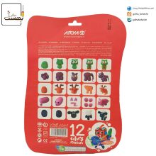 خمیر 12 رنگ با ابزار وکیومی آریا1